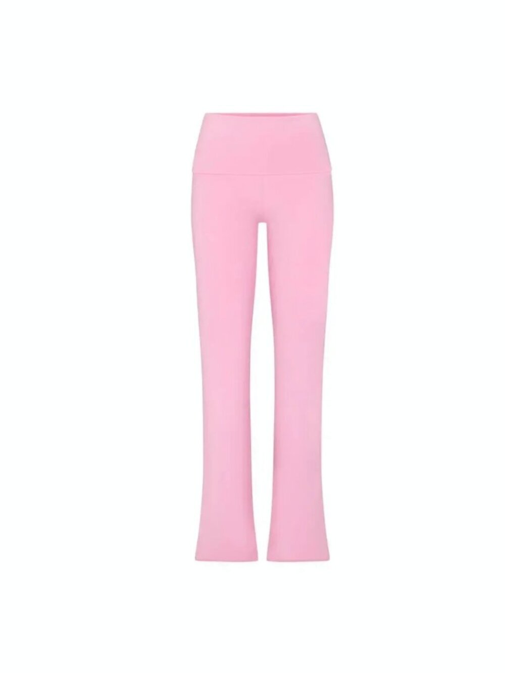 SKIMS COTTON JERSEY FOLDOVER PANT - COTTON CANDY